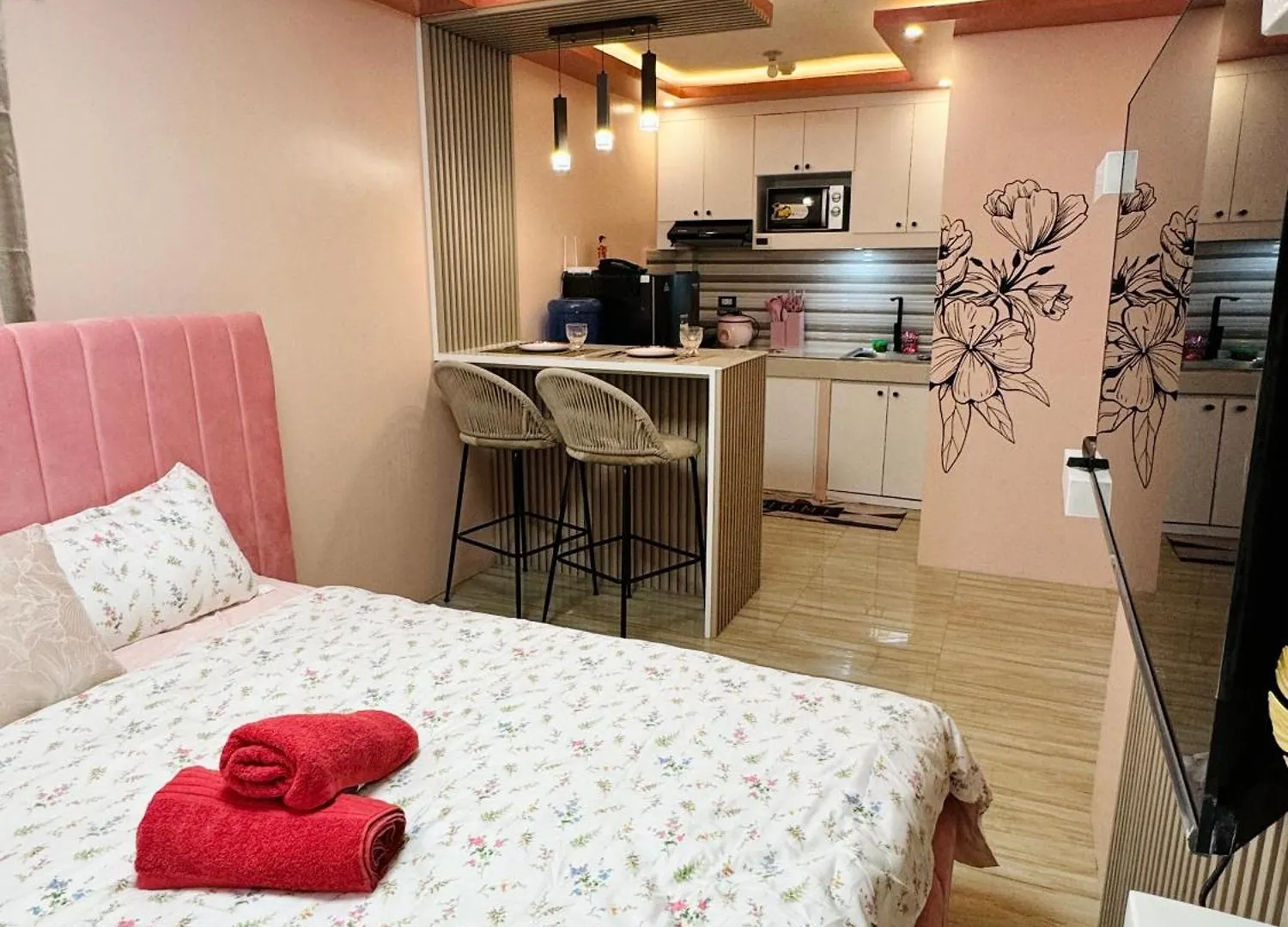 Davao City Aesthetic Studio Condo Unit דירה